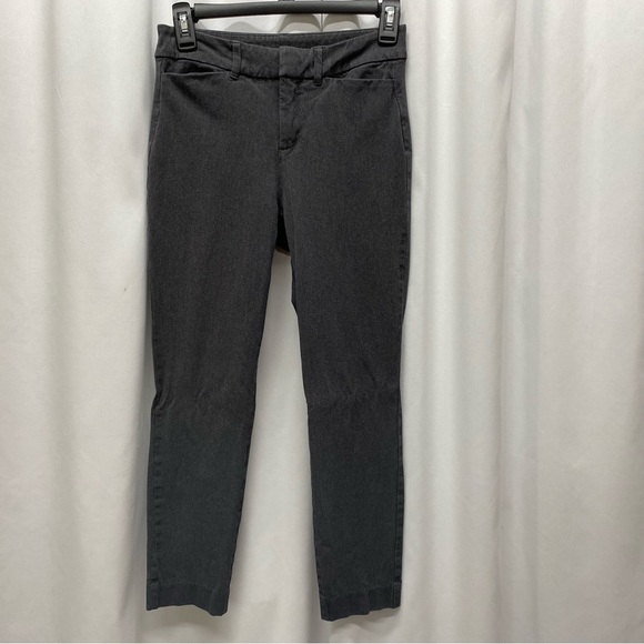 Old Navy womens size 0 high rise pixie ankle pants gray - Picture 2 of 9